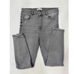 ZARA Women's Gray Denim Jeans Size 10 Photo 3
