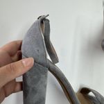 Steve Madden Shoes Womens Size 7.5M Blue Carrson Suede Block Heel Sandal Dressy Photo 6