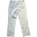 Nic+Zoe Ankle Straight Leg Jeans, Color is Canvas, Size 33, NWT Photo 4