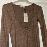 Mango  - Gathered neckline dress- M Photo 2