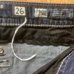 Miss Me  signature cuffed skinny jeans 26 low rise dark wash stretch rhinestones Photo 10