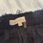 Love Shack Fancy  Black Ruffle Mini Skirt Photo 2