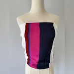 Tommy Hilfiger  colorful blue purple white scarf shawl Photo 9