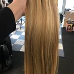 Human hair 18 inch 9 pcs Clipin hair extensions Photo 2