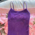 Poof! y2k vintage 2000s purple fishnet mesh tube mini dress Photo 4