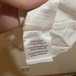 ONIA NEW  Air Linen Blend Wrap Dress Mini White Bell Sleeves Wrap Size Large Photo 8