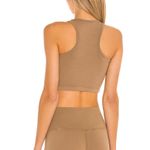 Electric And Rose Brown Athletic Crop Top Photo 1