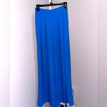 Stylive Wide Leg Trouser Pants Women Medium Pleated High Waisted Boho Festival Blue Photo 1
