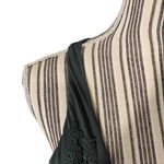 Ambrielle Olive Green Lace Applique Detail Crisscross Back Bikini Top Women SZ L Size L Photo 3