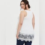 Torrid  Bride Lace Trim Sleeveless Tunic - Size 26 Photo 1