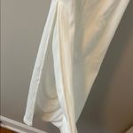 WHOIAM white bodycon strapless dress ribbed cuff top Size 6 Photo 9