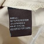 J. McLaughlin  Denver Blouse XS NWT $198 Champaign Button Collar Long Sleeve Satin Photo 5