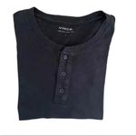 Vince  Black Long Sleeves Crewneck Cotton Minimalist Essential Unisex  Shirt L Photo 7