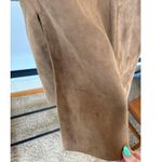 American Vintage Vintage Fur Collar Tan Suede Feminine Movie Star Luxury Coat Fashion Lafayette Photo 13