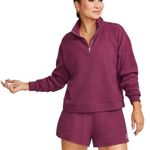 Peloton  Cozy Waffle Quarter Zip Pullover Photo 0