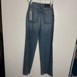 Anthropologie NWT Modern American Rexford High Rise Wide Leg Barham Blue Size 26 Photo 1