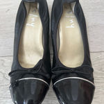 French sole shoe fs/ny fsny black patent heel size 8.5 business‎ casual Photo 0