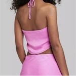 Wild Fable NWT Crop Top Womens XL Vibrant Purple Halter Cowl Neck Y2K Coquette Photo 1