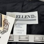 Ellen D Blazer Large Cropped Brocade Floral Black Gold Pink Club Party Glam Y2K Photo 4