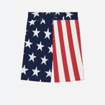 Loudmouth Bermuda Golf Shorts Stars and Stripes Red White Blue size 12 Photo 0
