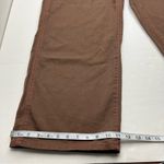 No Fear x H&M Carpenter Wide Leg Twill Skater‎ Pant Womens Size 16 Brown Y2K NEW Photo 11