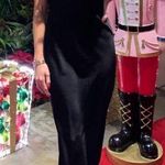 Billy j Boutique Black satin maxi dress Photo 0