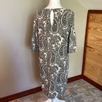 H&M Black and White Ruffle Sleeve Dress Photo 3