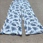 Venus Blue Floral Off-Shoulder Jumpsuit Photo 6