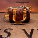 Handmade NEW  Fashion light brown/orange speed pu leather mini bag charm/keychain Photo 7