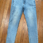 EXPRESS  Light Blue Denim Pants Photo 0