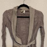 BKE  tan cardigan sweater sz M comfy cozy fall winter preppy business casual Photo 2