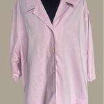 Eddie Bauer  3X Wrinkle Free Button Up Pink  Professional Mature Career Church Photo 0