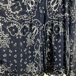 Sundance  Paisley Dress Midi Fairy Lined Size Large Photo 7