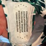 Hilor One Shoulder Palm Leaf One Piece Swimsuit, NWT White Size 14 Photo 5