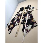 Simply Vera Women Blouse M Sleeveless Y2K Coastal Beach Boho Asymmetrical Hem Size M Photo 7