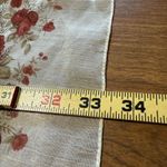 Laura Ashley  Floral Square Polyester Scarf Cottagecore Vintage Made In Italy Photo 9