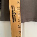 Anthropologie Amadi Eryna Sheer Velvet Burnout Balloon Sweatshirt Top Sz XS USA Gray Photo 9