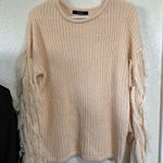 Simplee Apparel Peach Boho Sweater Photo 0