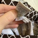 Charter Club 🪻 Pant Shop Classic Fit Brown & White Patterned Pants A Photo 4