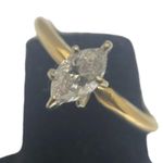 Solitaire Vintage: .5 CT Marquise Diamond Engagement Ring 𖦹 14K Gold Band 𖦹 5 Photo 10