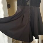 Selfie Leslie  Black Lace Party Romper Sleeveless Fit & Flare‎ Mini S Photo 6