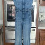 Good American  Denim Jumpsuit Photo 3