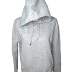 Topshop Hooded Sweatshirt Gray Size 6 Photo 6