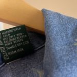 lemon grass Vintage 90's Large  Pineapple Denim Button Up Shirt Photo 4