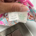 Lilly Pulitzer  Womens Elsa Silk Top Size S Long Sleeve Out To Sea Pastels Photo 3