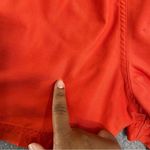 Nike VTG 90s  Shorts Women L Orange‎ Photo 4