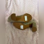 Joie  Women’s Faux Snakeskin Suede Chunky Heeled Almond Toe Ankle Luxury Boots 6M Photo 7