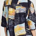 Free People Love Letters Women's Blouse XS Oversized Vintage Inspired Photo 1