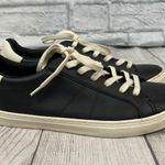 Old Navy Tie Up Sneakers Black And White Size 7 Women Photo 0