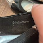 Kelly & Katie  Weslyne Black‎ with Black &White Toe/Heel Ballet Flat Shoes 9 Photo 6